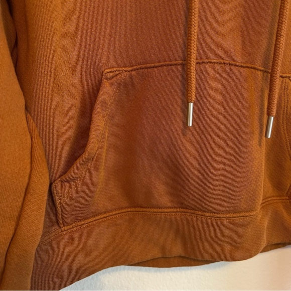 MYLES PRICE SuperLux Pullover Hoodie, cropped, rust color, Size 1/S - Picture 7 of 11